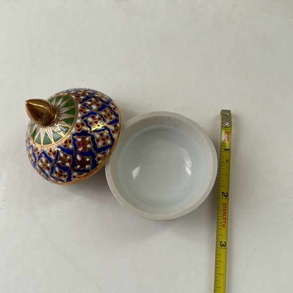 Hand-painted Thai Ceramic Trinket Dish! 🥰 - Picture 3 of 5